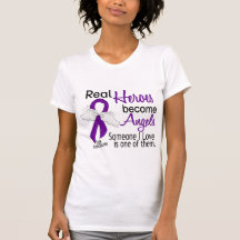 Heroes Become Angels Cystic Fibrosis Tshirts