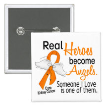Heroes Become Angels Kidney Cancer Pins