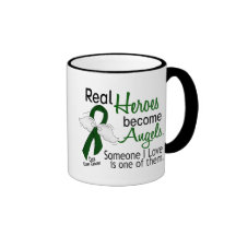 Heroes Become Angels Liver Cancer Mug