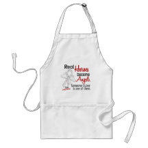 Heroes Become Angels Lung Cancer Apron