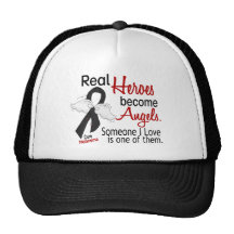 Heroes Become Angels Melanoma Mesh Hat