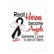Heroes Become Angels Melanoma Postcards