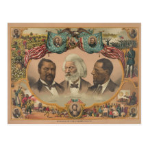 Heroes of the Coloured Race Published by J. Hoover Post Card