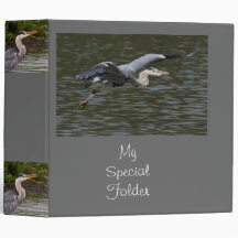 Heron Fly Past Avery Binder
