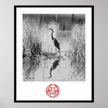 Heron Posters