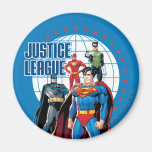Héros globaux de ligue de justice magnets pour réfrigérateur