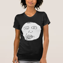 Herp Derp Idiot Rage Face Meme T-shirts
