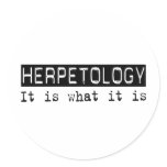 Herpetology It Is Stickers