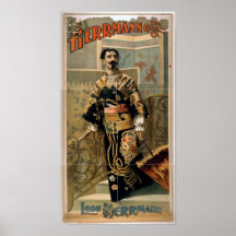 HERRMANN the Great Illusionist VAUDEVILLE Poster