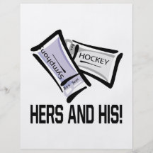 Hers And His Tickets Full Colour Flyer