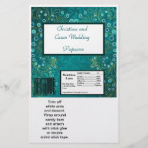 Hershey's Large Bar Wrapper Arabian Teal Flyer