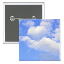 Herz aus Wolken Anstecknadelbuttons
