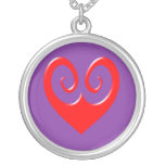 Herz gehörnt Hörner heart horned horns Selbst Gestalteter Schmuck
