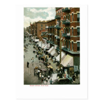 Hester Street, New York City Postcards