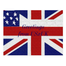 Hetalia: Greetings from USxUK Postcards