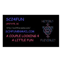 HETEROFLEXIBLE SWINGERS CARD BUSINESS CARD TEMPLATES