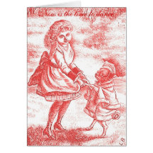 Heure de danser le carte pour notes d'affirmation