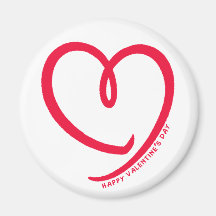 Heureuse Sainte-Valentin Magnets Pour Réfrigérateur