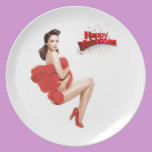 Heureuse Sainte-Valentin assiettes