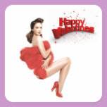 Heureuse Sainte-Valentin autocollants