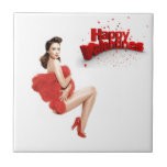 Heureuse Sainte-Valentin carreaux