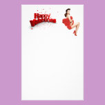 Heureuse Sainte-Valentin papier à lettres