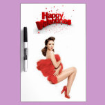 Heureuse Sainte-Valentin tableaux éffaçables à sec