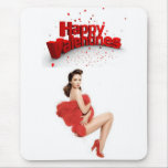 Heureuse Sainte-Valentin tapis de souris
