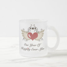 Heureusement pour toujours première tasse d'annive