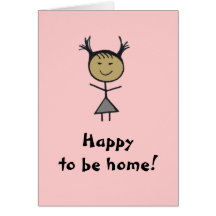 Heureux d'être maison ! cartes de vœux