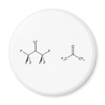 Hexafluoroacetone Refrigerator Magnets