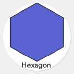 Hexagon Sticker