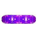 Hexagonal Fractal Pattern: Skateboard Deck