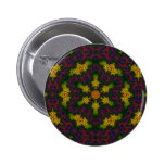 Hexagram intégral V de vortexes 1 bouton Badges Avec Agrafe