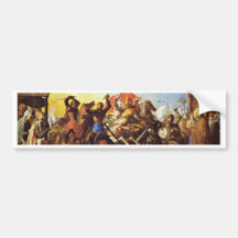Hexathlon On The Island Lipadusa By Julius Schnorr Bumper Stickers