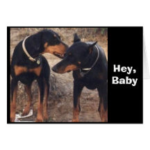 Hey, Baby...! Greeting Card