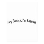 Hey Barack, I'm Baroke! Postcards
