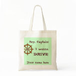 Hey Captain Name Tote Bag