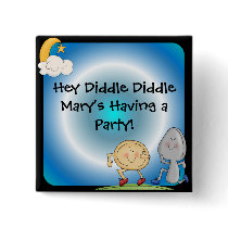 Hey Diddle Diddle Custom Button