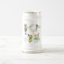 Hey Diddle Diddle - Stein Coffee Mugs