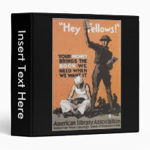 Hey Fellows World War II Binders