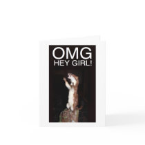Hey girl! greeting cards