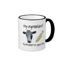 Hey Vegetarians! Coffee Mugs