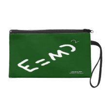 HI54EDU Physics Relativity RVC Wristlet Purses