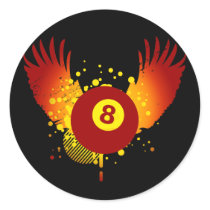 hi-fi billiards stickers