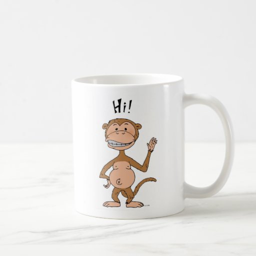 Hi!(front)/Bye!(back) Coffee Mugs