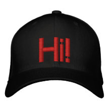 Hi Hat Embroidered Hat