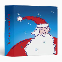 Hi Ho Santa 1.5" Binder