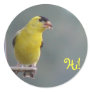 Hi! Round Stickers