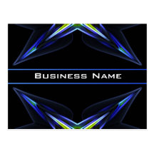 Hi Tech Business Post Card Template